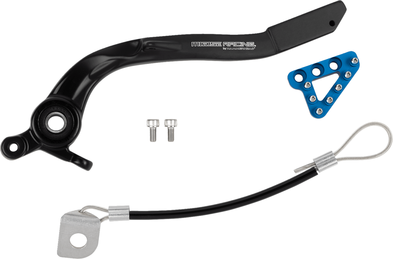Moose Offroad Brake Pedal - Blue (Part Number 82 - 0767 - 21 - 20) - Moto - House MX