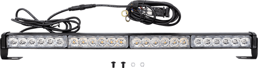 MOOSE OFFROAD Chase Light – 24” LED Light Bar MSE - CHS with Amber Strobe & Red LEDs - Moto - House MX