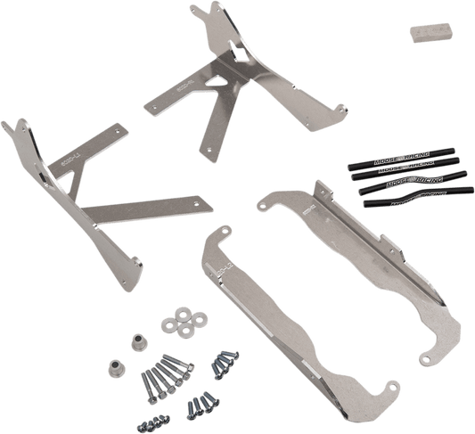 Moose Offroad Honda 11 - 6020 Radiator Braces * Heavy - Duty Aluminum Support for Enhanced Protection - Moto - House MX