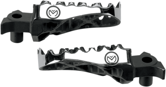 MOOSE OFFROAD Hybrid Footpegs - 1/2" Offset - Gas Gas/Yamaha STYZ - 5B - Moto - House MX