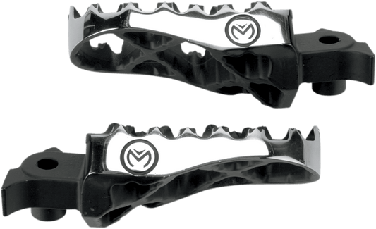 MOOSE OFFROAD Hybrid Footpegs - 1/2" Offset - Honda/Kawasaki STCRF - 5BX - Moto - House MX