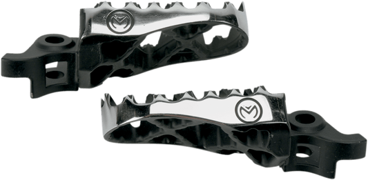 MOOSE OFFROAD Hybrid Footpegs - 1/2" Offset - Kawasaki/Suzuki STKXF - 5B - Moto - House MX