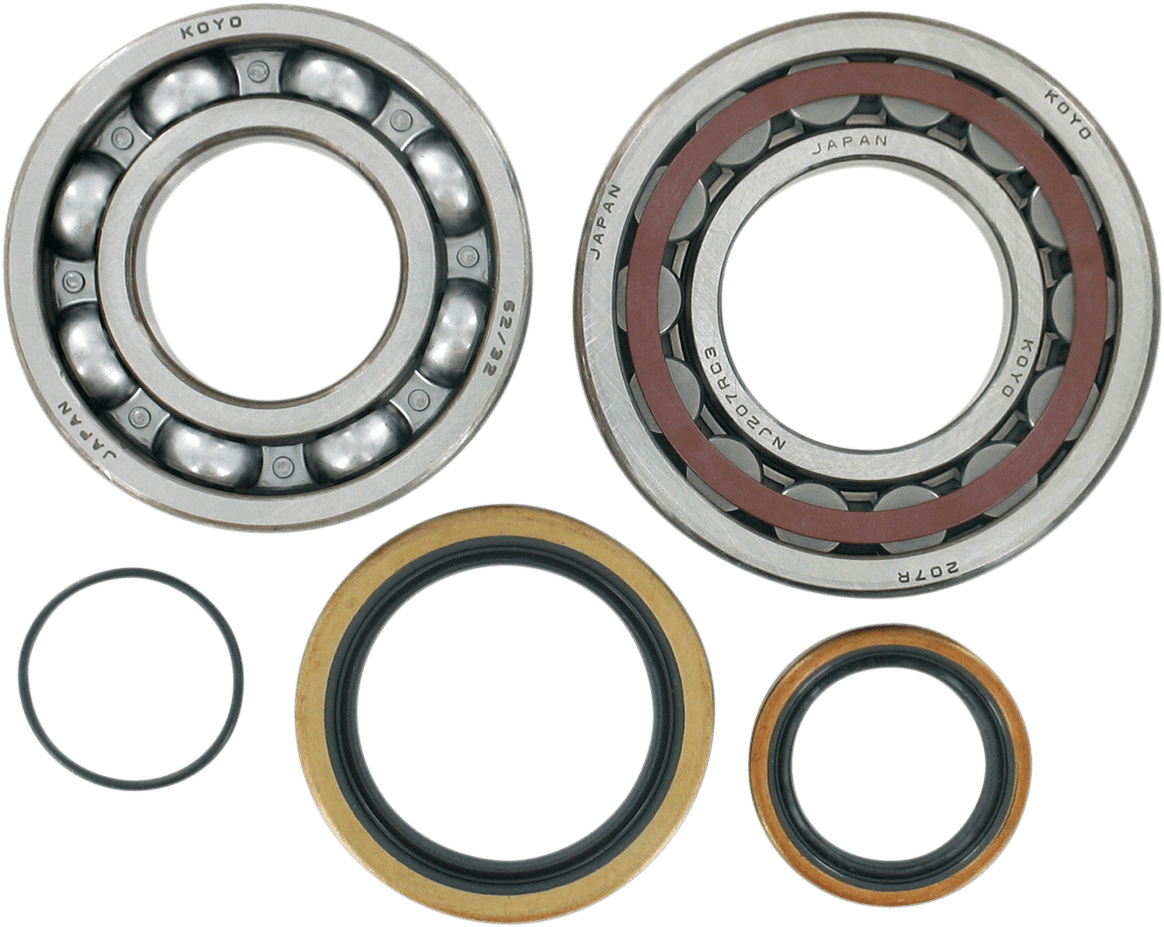 MOOSE OFFROAD Moose Offroad Crank Bearings and Seals Kit 24 - 1098 for 2 - Stroke and 4 - Stroke Engines 24 - 1098 - Moto - House MX