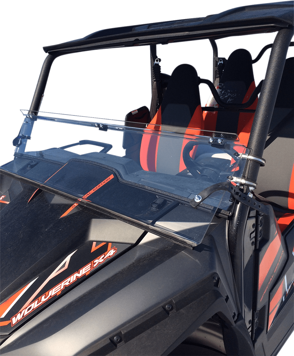 MOOSE OFFROAD Moose Offroad Full Folding Windshield for Wolverine LEMA100 - 0042 LEMA100 - 0042 - Moto - House MX