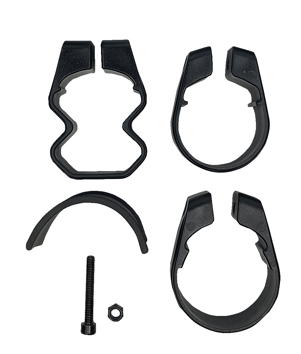 MOOSE OFFROAD Moose Offroad MUTVMIR - ES2 - CCS Side View Octagon Mirror with Custom Clamp System in Black MUTVMIR - ES2 - CCS - Moto - House MX