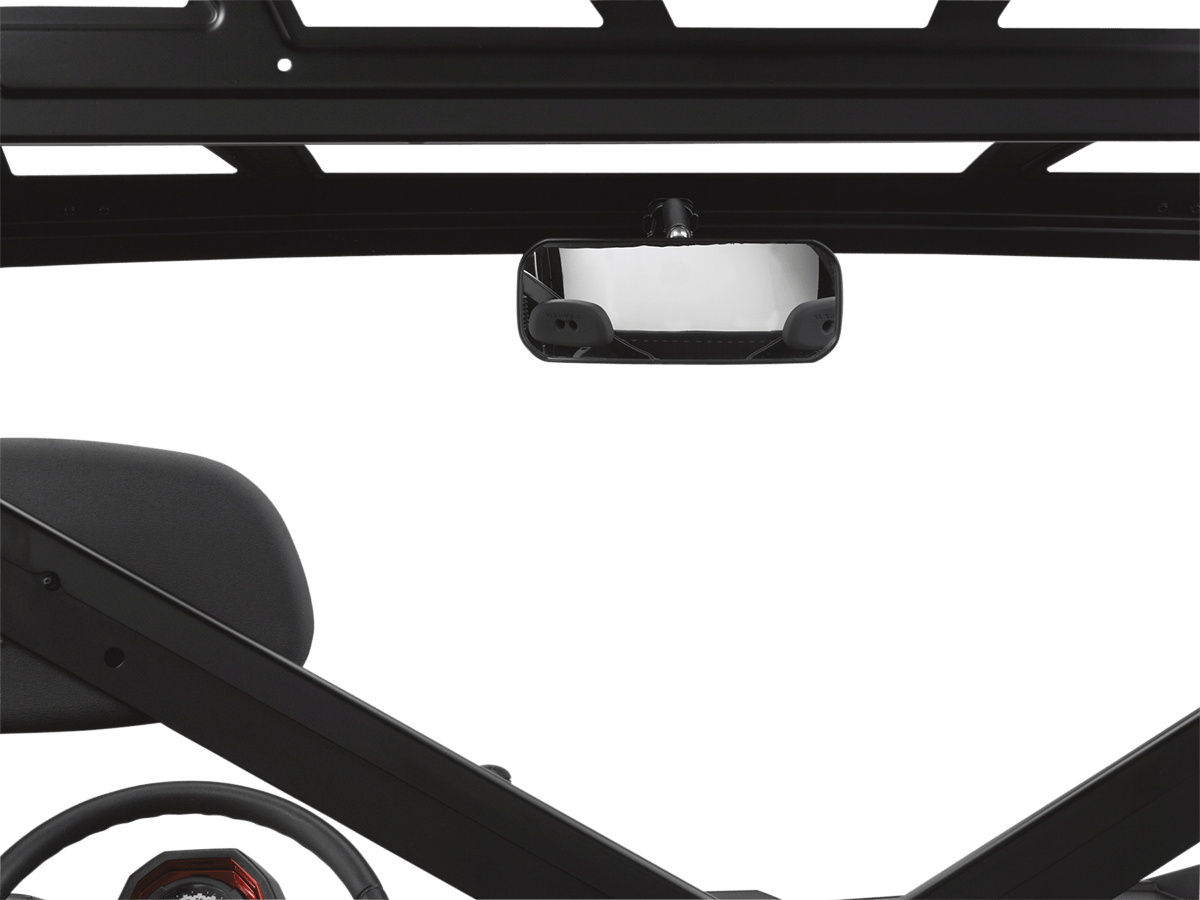 MOOSE OFFROAD Moose Offroad Pro - Fit Rear View Mirror - Rectangle Black 56 - 18054A for Polaris UTVs 56 - 18054A - Moto - House MX