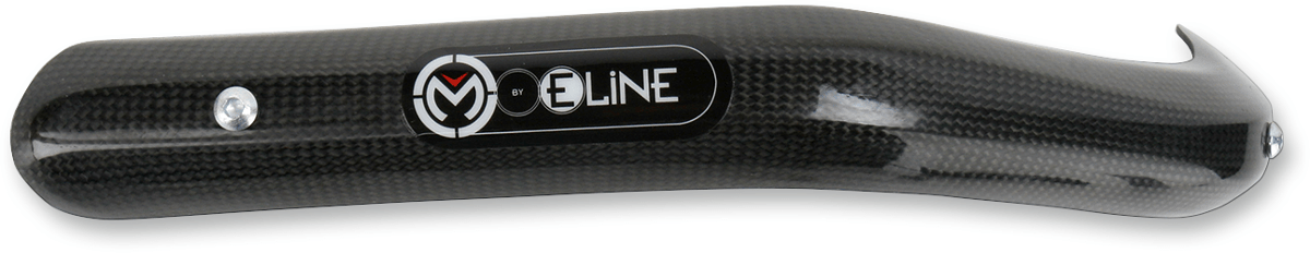 MOOSE OFFROAD MPG35011F Pipe Guard - Durable Carbon Fiber Protection - Moto - House MX