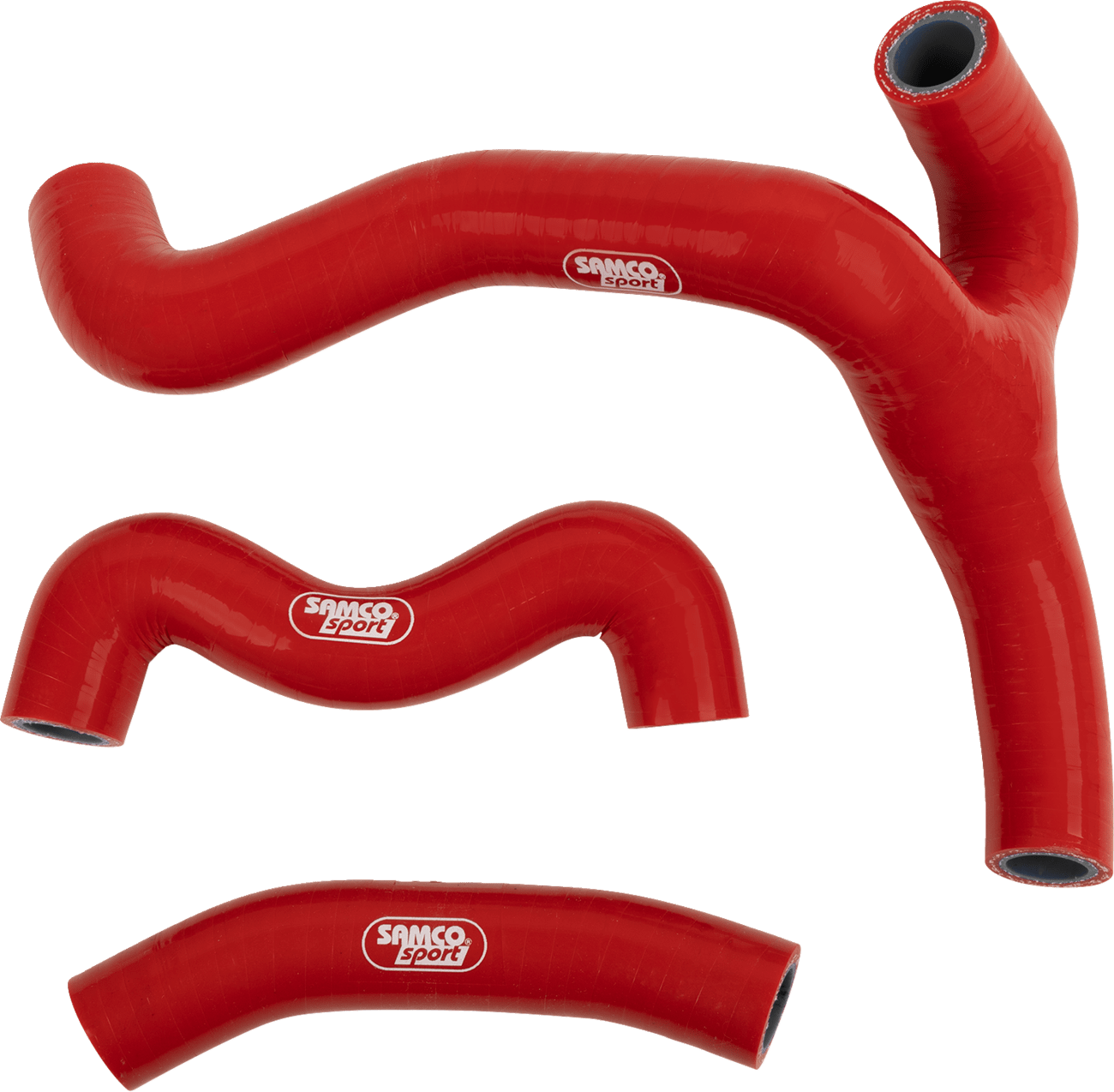 Moose Offroad OEM Fit Radiator Hose Kit in Red for Gas Gas, Husqvarna, and KTM - Part Number KTM - 45 - RD - Moto - House MX
