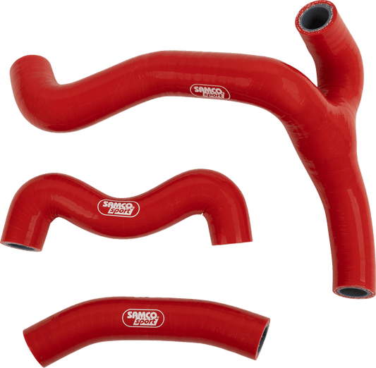 Moose Offroad OEM Fit Radiator Hose Kit in Red for Gas Gas, Husqvarna, and KTM - Part Number KTM - 45 - RD - Moto - House MX