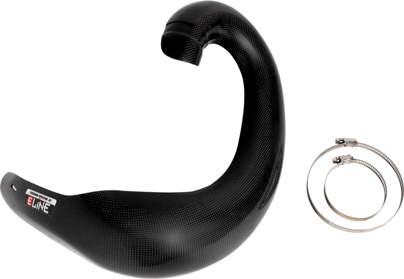 MOOSE OFFROAD Pipe Guard by E Line - Carbon Fiber MPG25023C - Moto - House MX