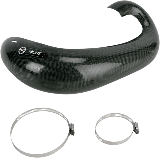 MOOSE OFFROAD Pipe Guard MPG087 - Durable Carbon Fiber Protection - Moto - House MX