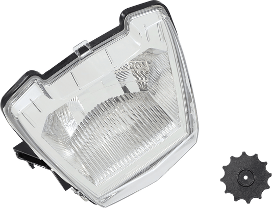 Moose Offroad Polaris Headlight 100 - 3374 - PU - Halogen Replacement Part - Moto - House MX