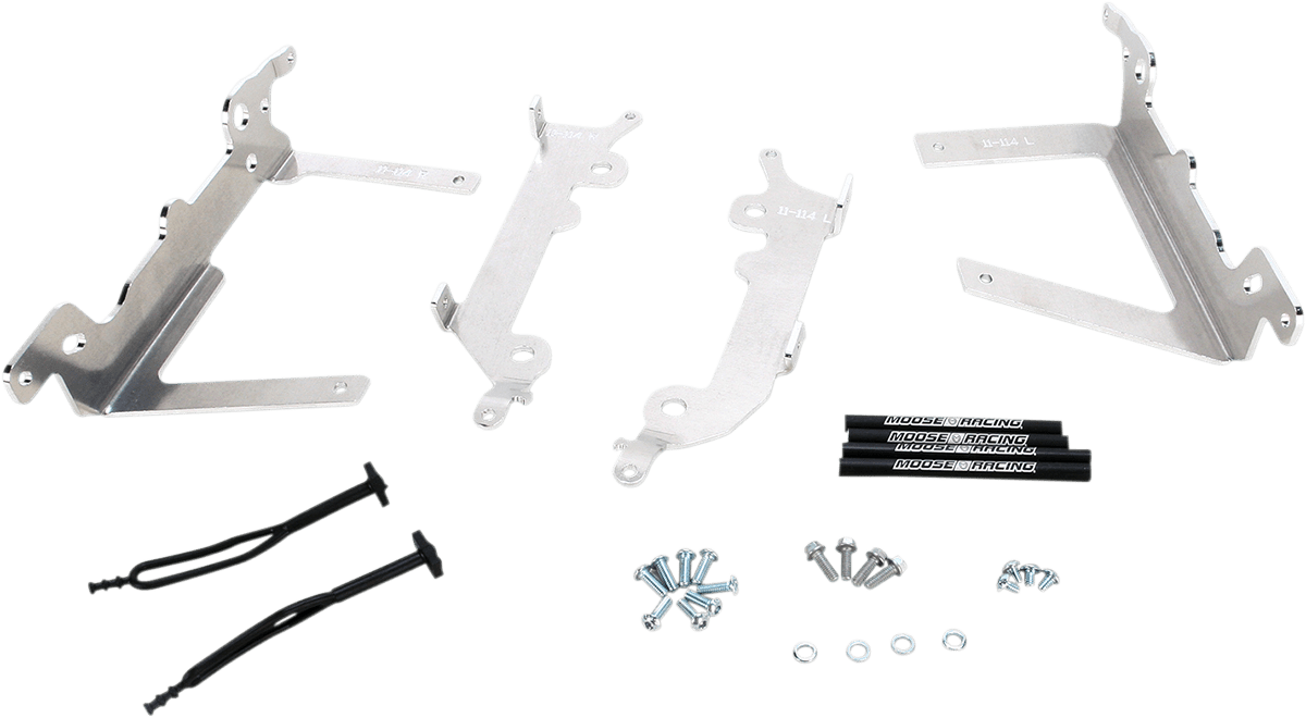 Moose Offroad Radiator Braces for Husaberg, Husqvarna, and KTM 11 - 114 - Moto - House MX
