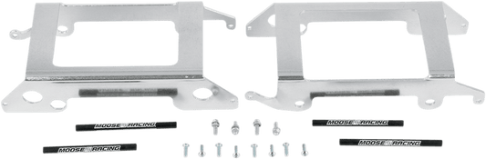 Moose Offroad Radiator Braces for KTM 11 - 100 - Heavy - Duty 4mm Aluminum Protection - Moto - House MX