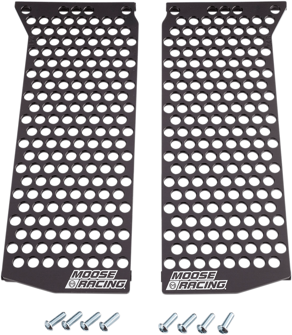 Moose Offroad Radiator Guard Black for Beta, Husaberg, Husqvarna, and KTM 12 - 114 - Moto - House MX