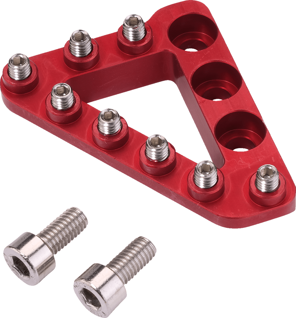 Moose Offroad Rear Brake Tip - Large Red 1610 - 0733 - Hammerhead CNC & Forged Pedals - Moto - House MX