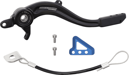MOOSE OFFROAD Sherco Brake Pedal * Blue, Part Number 82 - 1020 - 21 - 20 - Moto - House MX