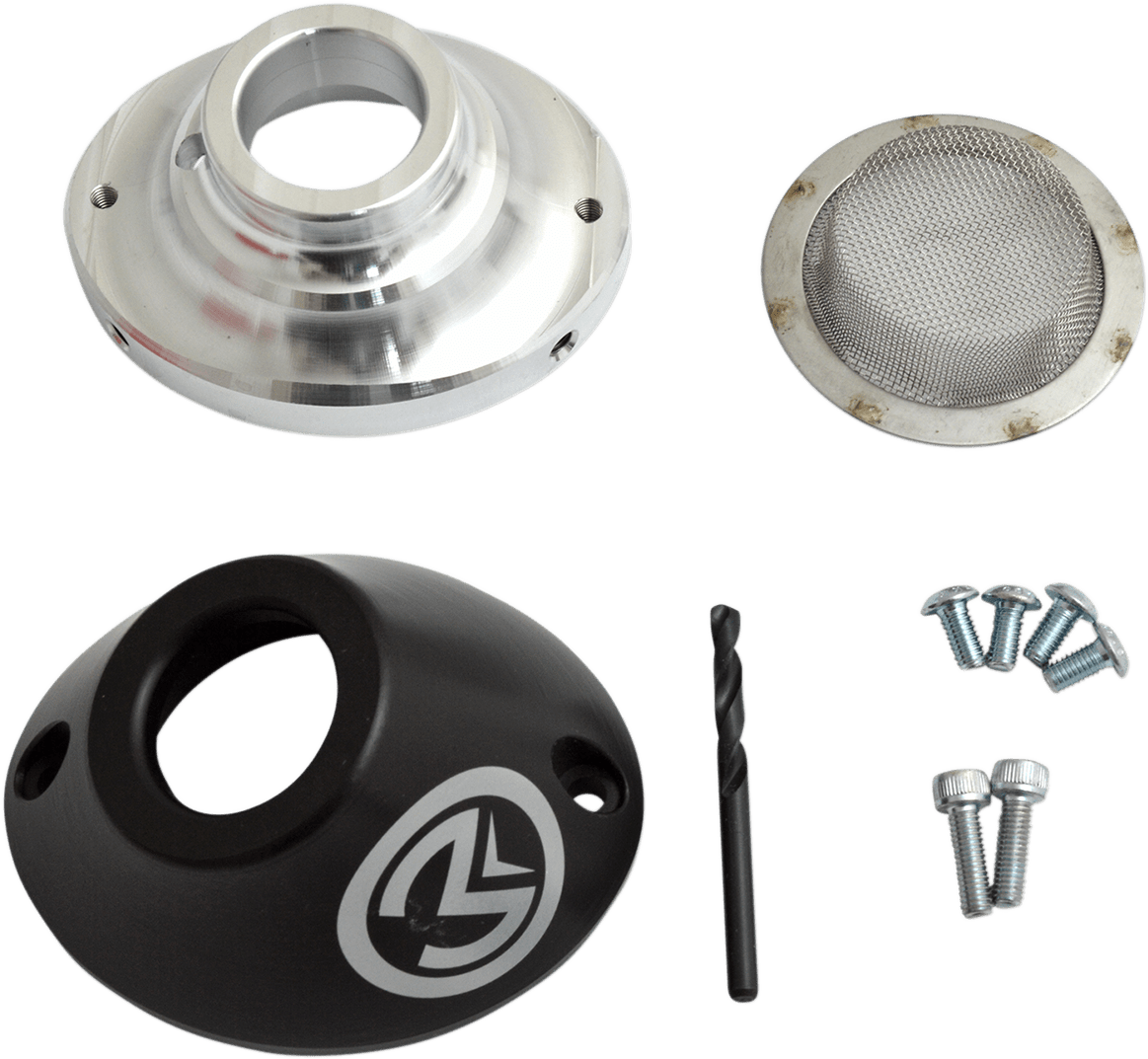 MOOSE OFFROAD Spark Arrestor End Cap 40 - 212 * USFS Approved Quiet and Lightweight Exhaust Accessory - Moto - House MX