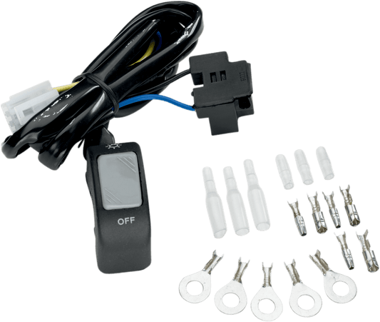 MOOSE OFFROAD Universal Headlight Switch 787 - 7707 for Auxiliary and H4 Lighting - Moto - House MX