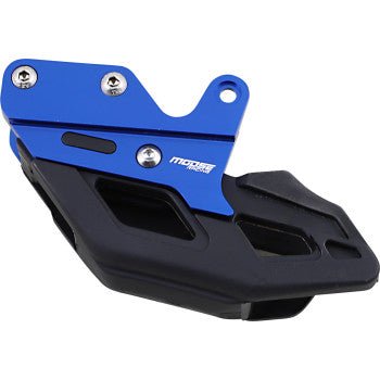 MOOSE RACING - 1231 - 1059 - MR - 1 Colored Aluminum Chain Guide Blue - Yamaha - Moto - House MX