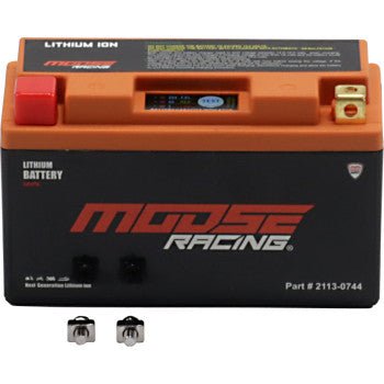 Moose Racing 2113 - 0744 - Lithium Ion Battery Suzuki DR - Z400SM, DR - Z400S, and DR - Z400E - Moto - House MX
