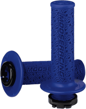 MOOSE RACING 36 SERIES CLAMP - ON GRIPS - Blue/Black - 0630 - 2537 - Moto - House MX