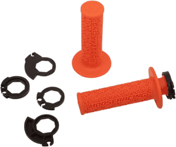 MOOSE RACING 36 SERIES CLAMP - ON GRIPS - Orange/Black - 0630 - 2538 - Moto - House MX