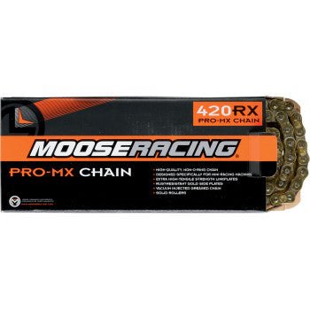 Moose Racing 420 RXP Pro - MX Gold Chain - 90 links to 130 Links - Moto - House MX