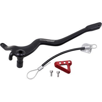 Moose Racing Brake Pedal - Red - 1610 - 0332 - 2006 - 2019 Honda CRF230F, and CRF150F - Moto - House MX