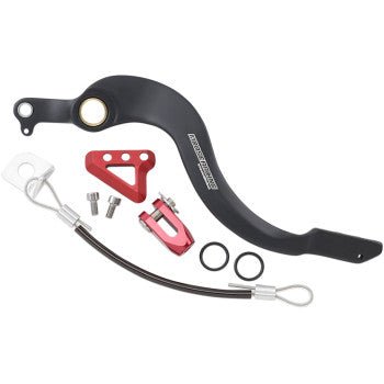 Moose Racing Brake Pedal - Red - 1610 - 0337 - 2005 - 2017, 2019 - 2022 Honda CRF450X - Moto - House MX