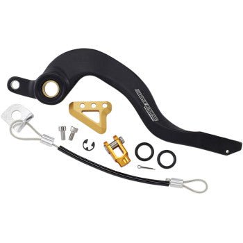 Moose Racing Brake Pedal - Yellow - 1610 - 0345 - 2007 - 2022 Suzuki RM - Z 250, and 2005 - 2007 RM - Z450 - Moto - House MX