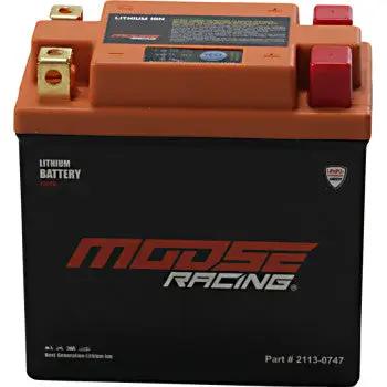 Moose Racing Lithium Ion Battery - 2113 - 0747 - HUTX14AHQ - FP - Kawasaki KLR650 - Moto - House MX