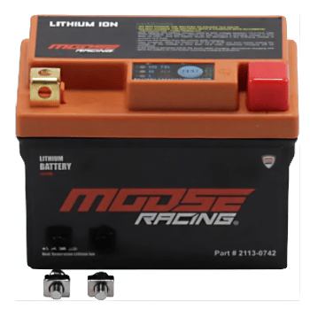 Moose Racing Lithium Ion Battery - HUTZ5S - FP - Kawasaki KLX110, KLX110L, and KLX110R - Moto - House MX