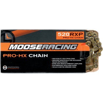 Moose Racing Motocross Chain 520 RXP Pro - MX Gold - Moto - House MX