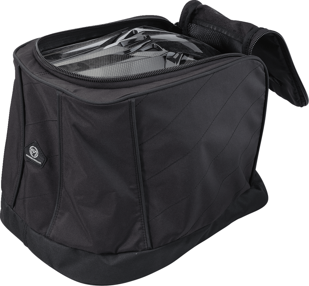 Moose Racing Offroad Helmet Bag - Ventilated Mesh Panel & Padded Base Protection - Black - 3514 - 0044 - Moto - House MX