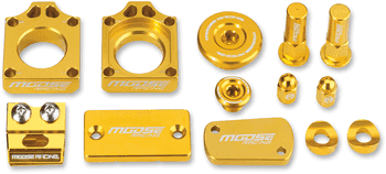 Moose Racing Suzuki RMZ250 07 - 15 Bling Packs Green CNC - Machined 1231 - 0904 - Moto - House MX