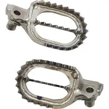 Moose Racing Titanium Foot Pegs - 1620 - 2374 - 2010 - 2023 Kawasaki KX250F, KX250, KX450F, and KX450 - Moto - House MX