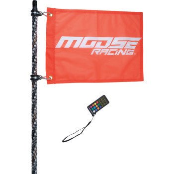 Moose UTV Premium Deluxe Bluetooth Chasing Led Light Rods - 300 Colors & 200 Patterns - Moto - House MX
