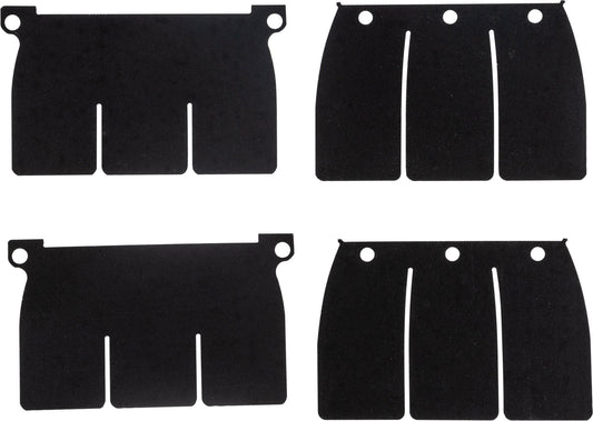 MOTO TASSINARI DP120 - 1 Delta System Replacement Petals - Black - Moto - House MX