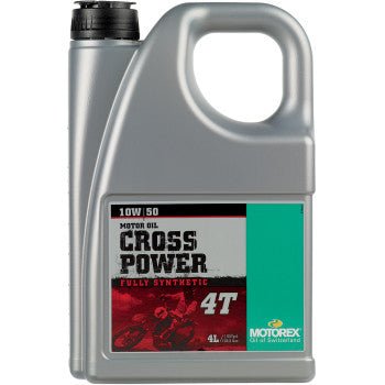 Motorex Cross Power Synthetic 4T Engine Oil - 10W - 50 - Moto - House MX