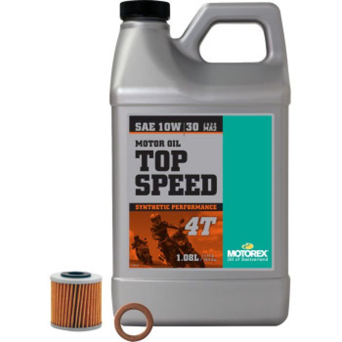 Motorex Oil Change Kit Top Speed 10W - 30 for Honda CRF250R - Moto - House MX