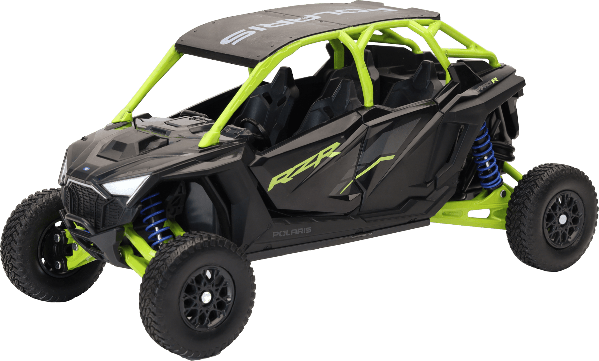 NEW - RAY NEW - RAY - 1:18 Scale Polaris Rzr Pro R4 Matte Onyx Black - Part 58453B - Fits Universal Collectors 58453B - Moto - House MX