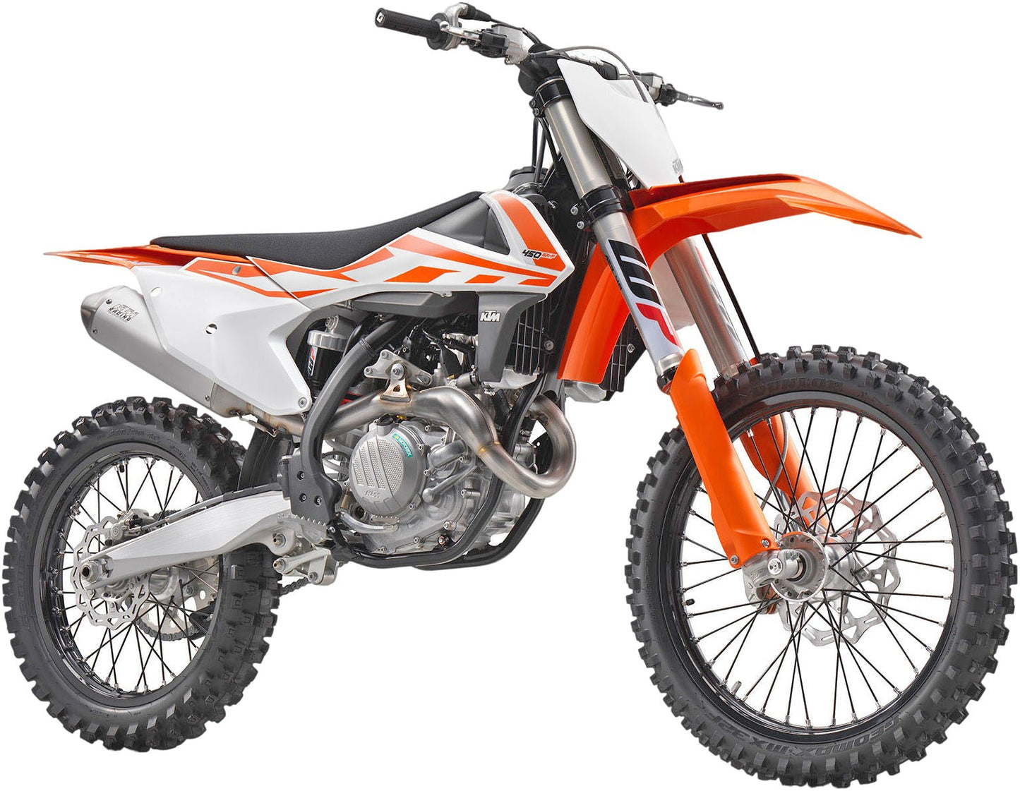 NEW - RAY NEW - RAY - Replica 1:10 Race Bike 17 KTM 450SX F Orange - Part 57943 - Fits Various KTM Models 57943 - Moto - House MX