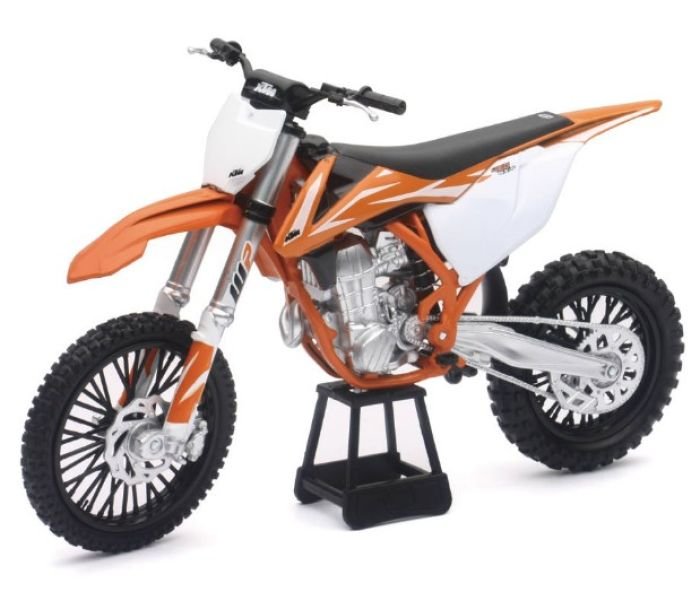 NEW - RAY NEW - RAY - Replica 1:10 Race Bike 17 KTM 450SX F Orange - Part 57943 - Fits Various KTM Models 57943 - Moto - House MX