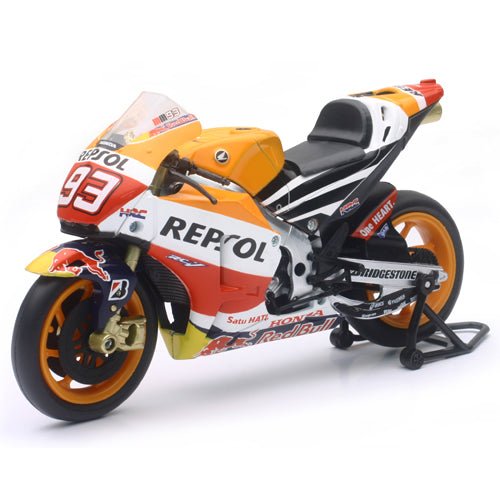 NEW - RAY NEW - RAY - Replica 1:12 Super Sport Bike 15 Honda Repsol (Marquez) - Part 57753 - 7” Long - Fits Honda Repsol Models 57753 - Moto - House MX