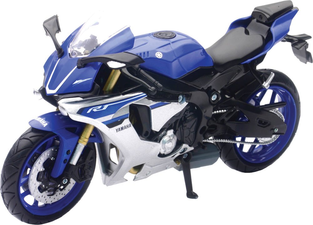 NEW - RAY NEW - RAY - Replica 1:12 Super Sport Bike 16 Yamaha YXF R1 Blue - Part 57803C - Blue - fits Yamaha YXF R1 2016 - 2023 57803C - Moto - House MX