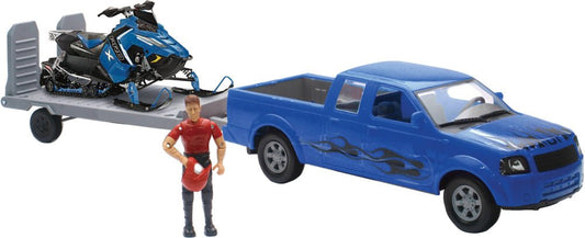 NEW - RAY NEW - RAY - Replica 1:18 Truck/Trailer/Sled - Blue/Polaris Blue - fits various truck and trailer models SS - 37406 - Moto - House MX
