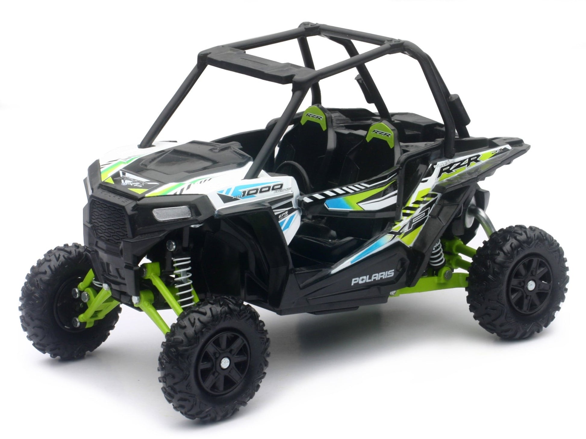 NEW - RAY NEW - RAY - Replica 1:18 UTV Polaris RZR 1000 XP White - Part 57593C - Fits Various UTV Models 57593C - Moto - House MX