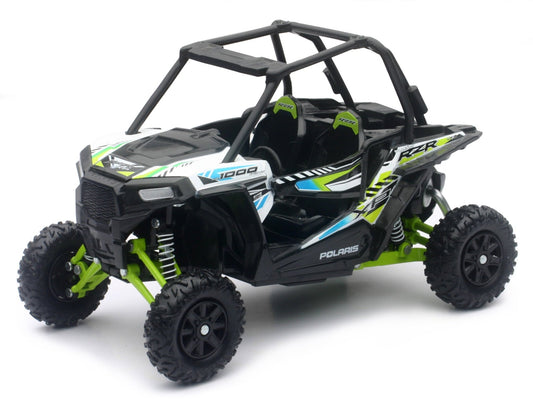 NEW - RAY NEW - RAY - Replica 1:18 UTV Polaris RZR 1000 XP White - Part 57593C - Fits Various UTV Models 57593C - Moto - House MX