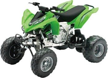 New Ray Toys - Kawasaki KFX450R ATV - 1:12 Scale - Green/Black - 57503 - Moto - House MX